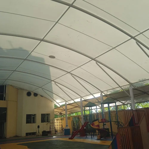 Tensile Fabric Structure - Material: Iron