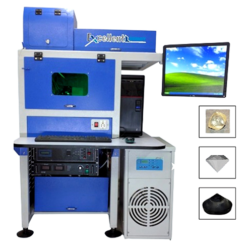 4P Round Diamond Cutting Laser Machine - Dimension (L*W*H): 915 X 660 X 1450 Millimeter (Mm)