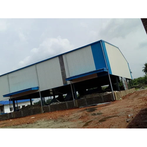 Prefabricated Factory Shed - Pattern: Plain