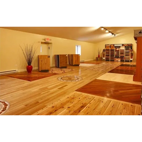 Glossy Wooden Flooring