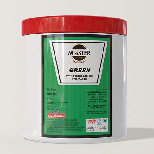 Green Synthetic Food Colour