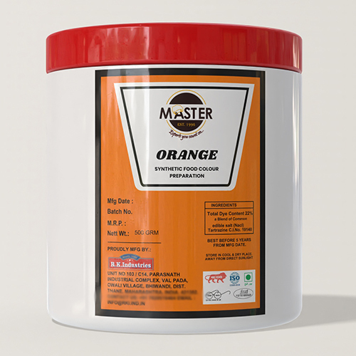 Orange Synthetic Food Colour