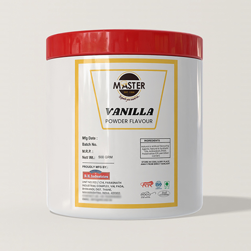 Vanilla Food Powder Flavour - Color: White