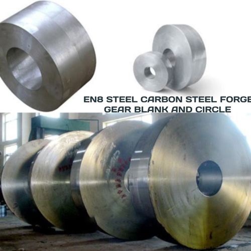 En8 Steel Carbon Steel Forged Gear Blank And Circle