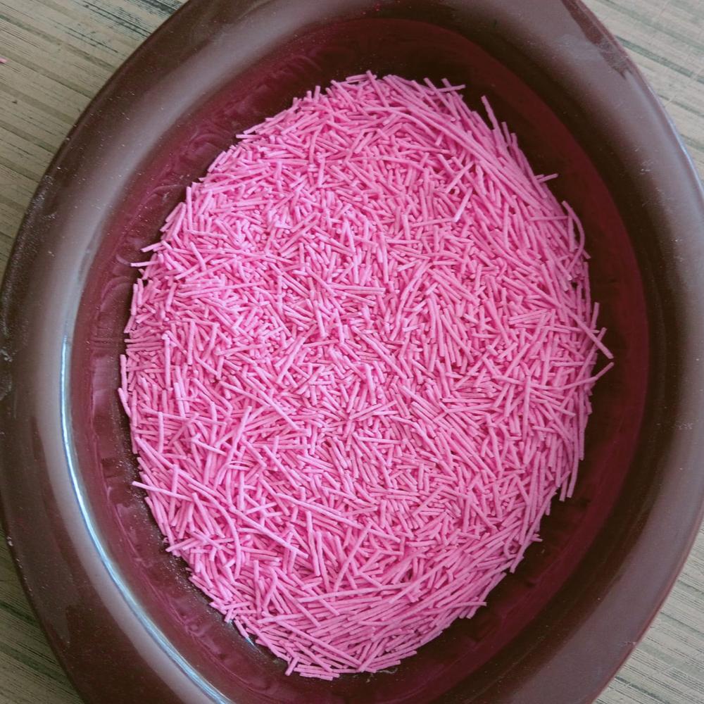 Pink Color Granules For Detergent Powder