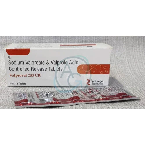 Sodium Vaiproate & Valproic Acid Controlled Release Tablets
