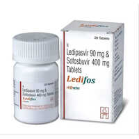 Ledipasvir & Sofosbuvir Tablets - 28 Count Box, Salt Composition: Ledipasvir & Sofosbuvir , Dosage As Directed By Physician, Store In Cool Dry Place