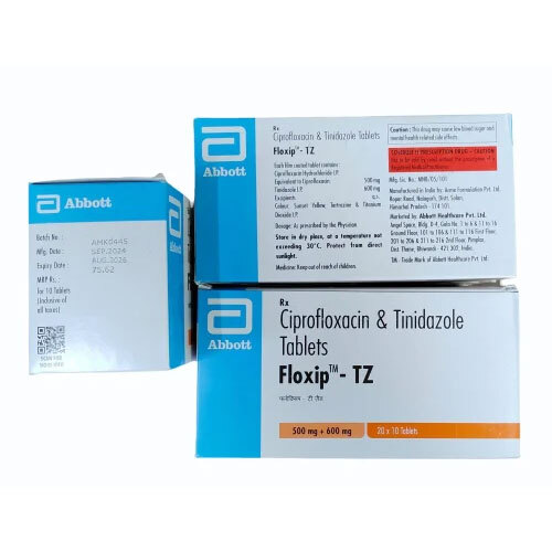 FLOXIP TZ 500MG