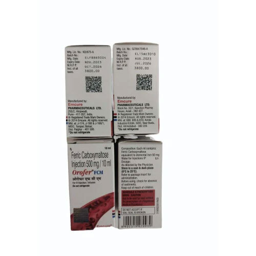 Ferric Carboxymaltose Injection 500 mg