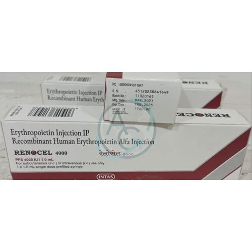 Recombinant Human Erythropoietin Alfa IP Injection