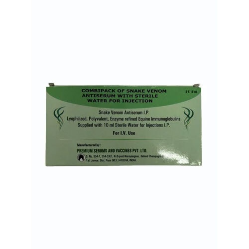 Snake Venom Antiserum Ip Injection