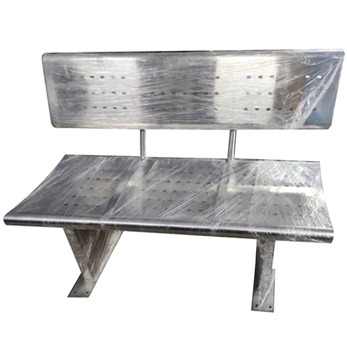 Stainless Steel Waiting Chair - Color: Silver
