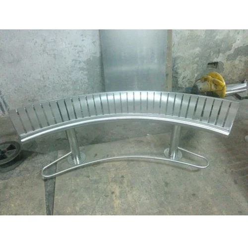 SS Curved Bench for Outdoor