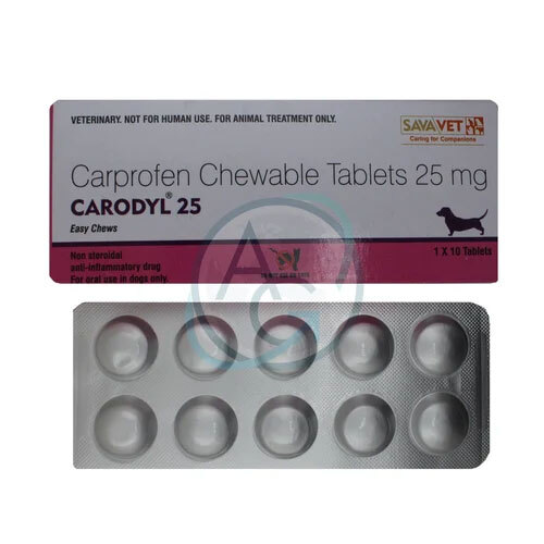 25 mg Carprofen Chewable Tablets