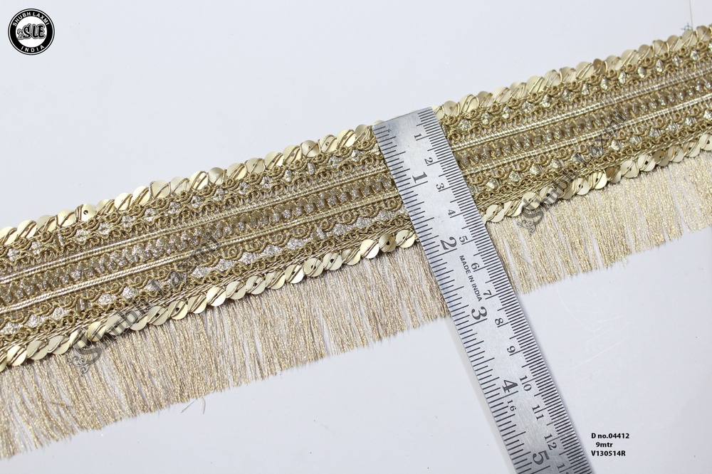 Golden Sequence Jhalar Lace