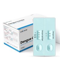 Dengue Combo 10 Rapid Test Kit - Material: Plastic