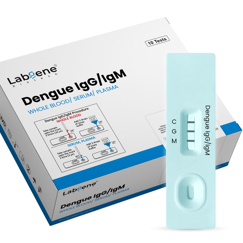 Labgene Dengue Igg/Igm Rapid Test Kit - Accuracy: 100  %
