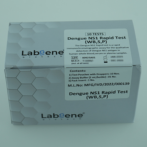 Dengue Ns1 10 Rapid Test Kit - Material: Plastic