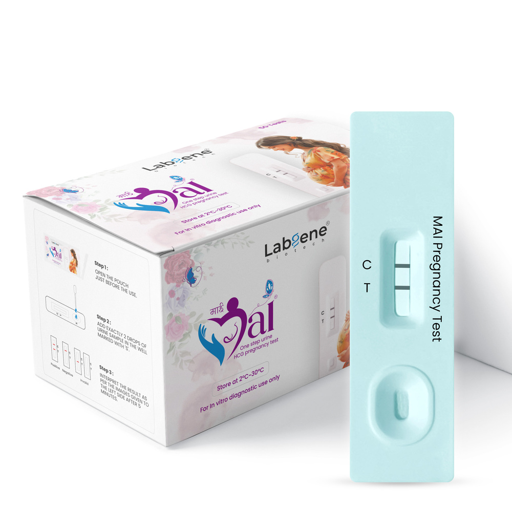 Maxi Cassete Preganancy Test Kit - Material: Plastic