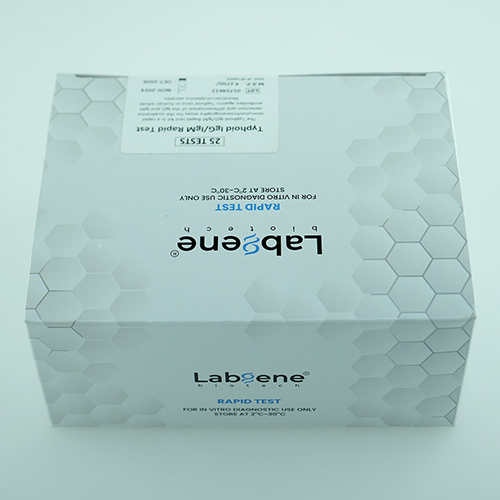 Typhoid Igg-igm 25 Rapid Test Kit - Material: Plastic