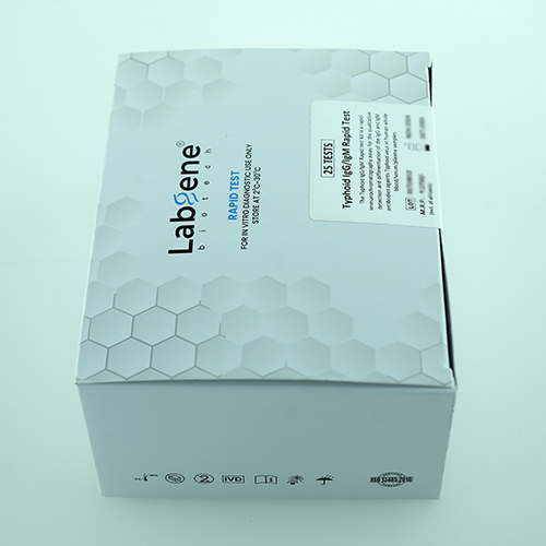 Typhoid Igg-igm 25 Rapid Test Kit - Material: Plastic