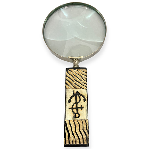 Anchor Handle Magnifier - Color: Silver