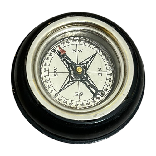 Paper Weight Compass - Color: Black