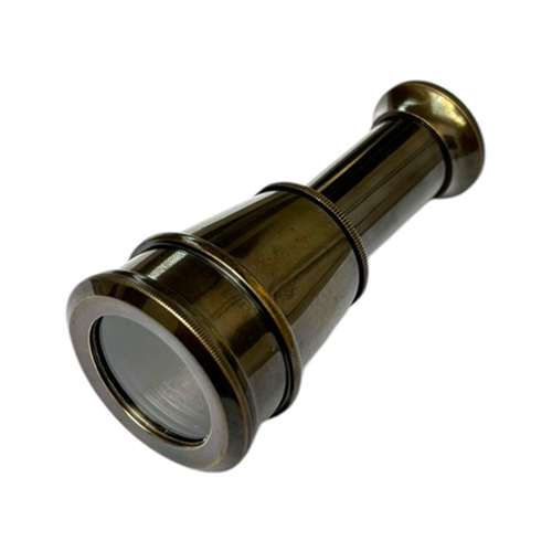 Tapper Telescope In Leather Box - Color: Black