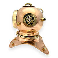 Diving Helmet Watch - Color: Brown