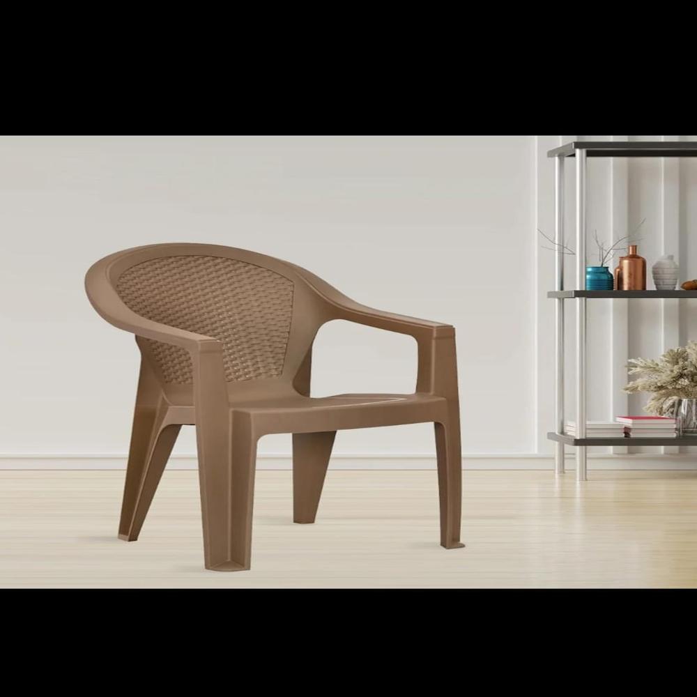 Nilkamal Exotica Chair - Color: Brown