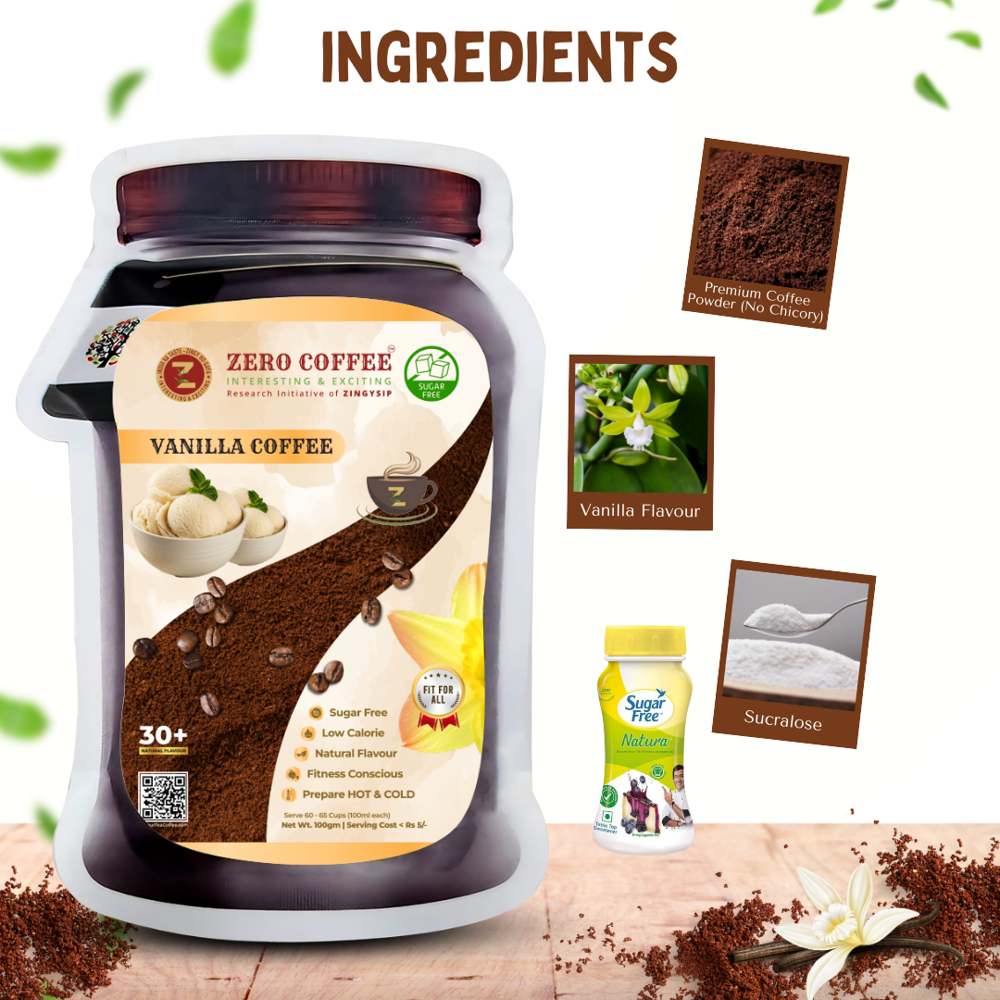 Vanilla Coffee- Sugar free