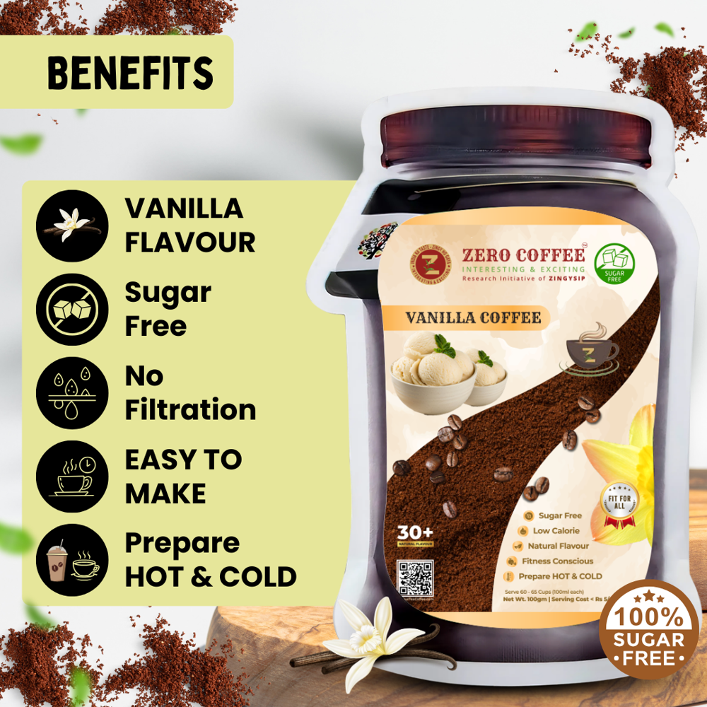 Vanilla Coffee- Sugar free