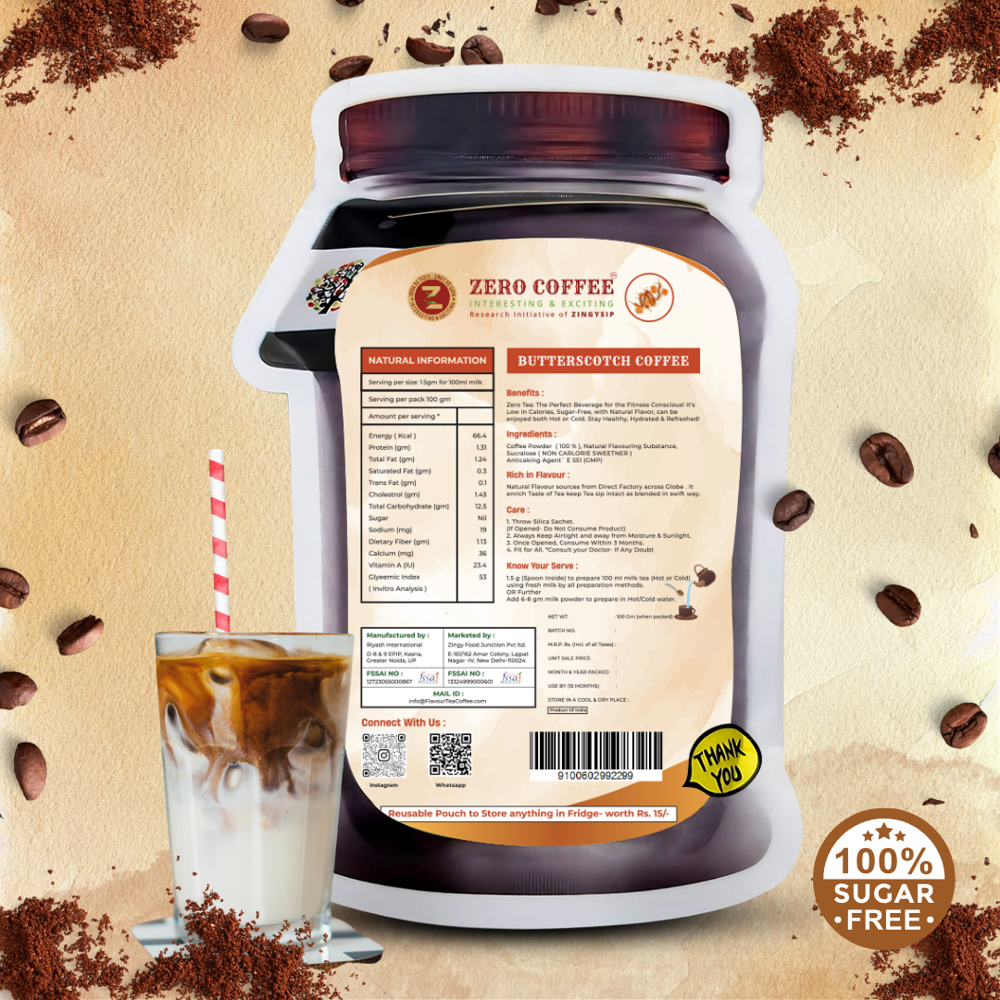 Bscotch Coffee- Sugar Free