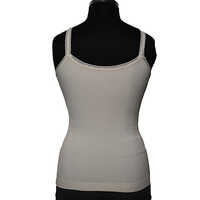 Ladies Seamless Ribbed Lace Camisole