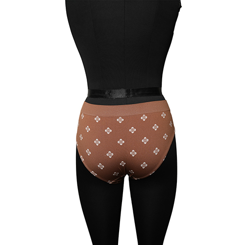 Ladies  Seamless Floral Jacquard Bikini