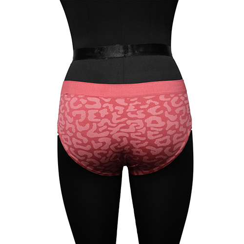 Ladies  Seamless Floral Jacquard Bikini