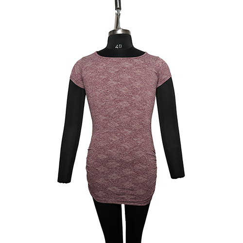 Women Seamless Long Length T-Shirt