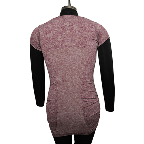 Women Seamless Long Length T-Shirt