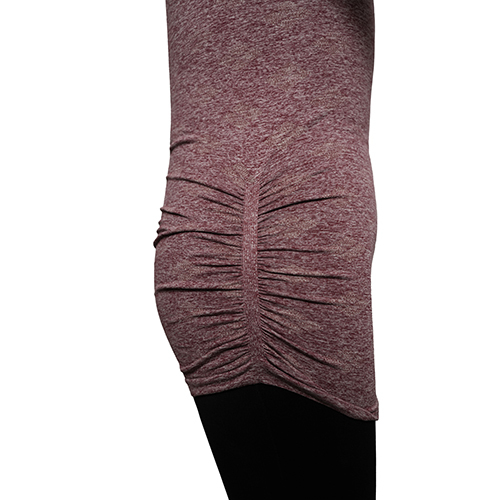 Women Seamless Long Length T-Shirt