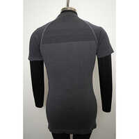 Women Grey Seamless T-Shirt