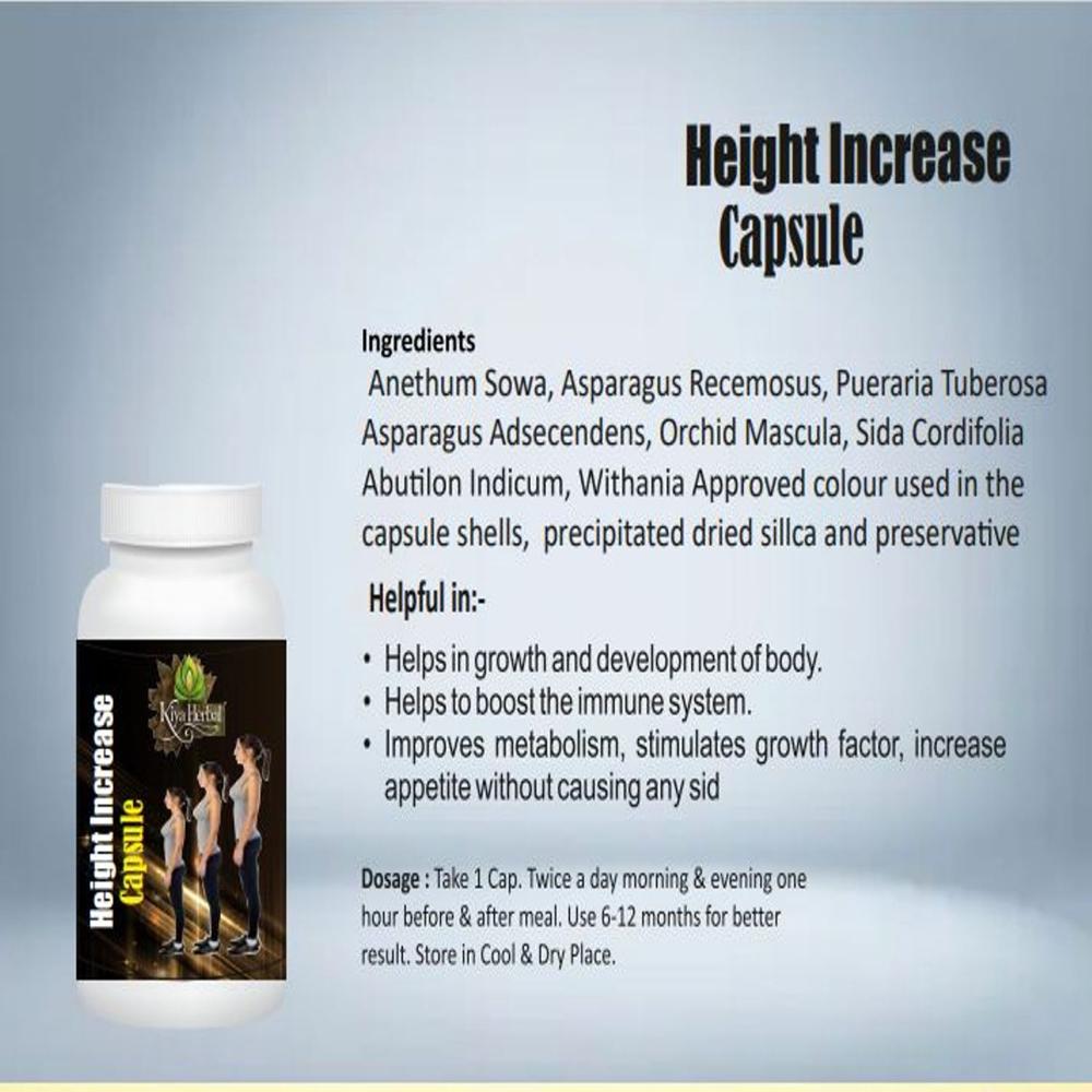Herbal Bulk Height Increase Capsules 120 capsule