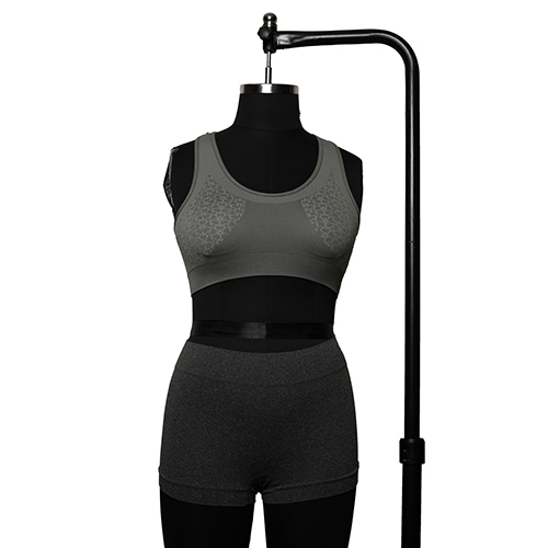 Women Grey Seamless Sports Gym Bra - Color: Different Available