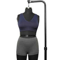 Women Blue Seamless Sports Bra