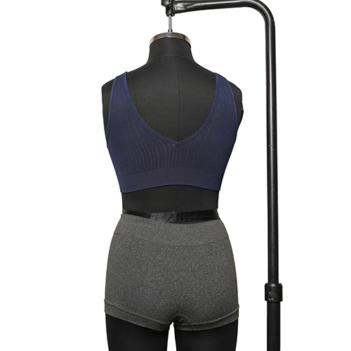 Women Blue Seamless Sports Bra