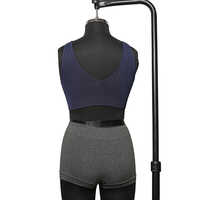 Women Blue Seamless Sports Bra
