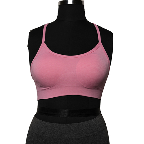 Ladies  Pink Seamless Bra - Color: Different Available