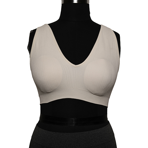 Ladies Beige Color Seamless Plunge Bra - Color: Different Available
