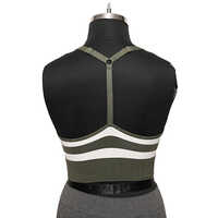 Ladies Seamless Striped Bra