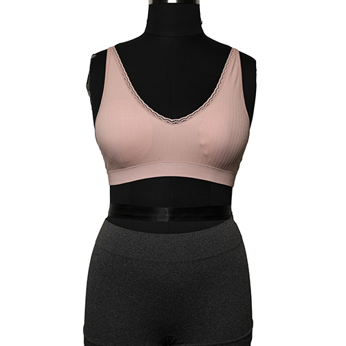 Ladies Seamless Plungy Lace Bra