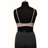 Ladies Seamless Plungy Lace Bra